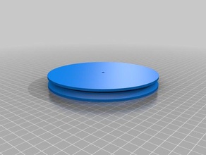 55 pulley center hole 4mm diy customized 3d print model - Mito3D
