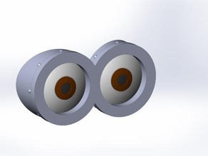 minion estilo de óculos decoração a páscoa easteregg ovo fan art asseclas 3d print model - Mito3D