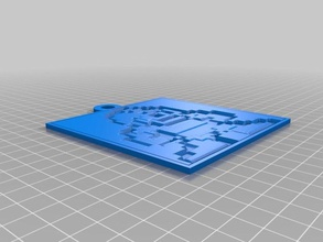 mega man 2d Kunst angepasst 3d print model - Mito3D