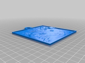merlin litho 2d art customized 3d print model - Mito3D