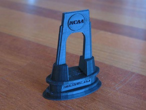 ncaa trophy sport & outdoors 2015 basketball championship march madness 3d print model - Mito3D