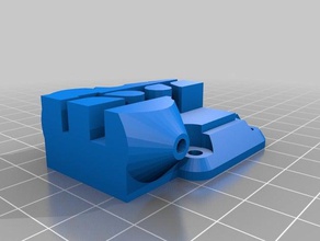 kossel self-locking carriage reticulating mounts 3d printer parts mini openbeam open belt 3d print model - Mito3D