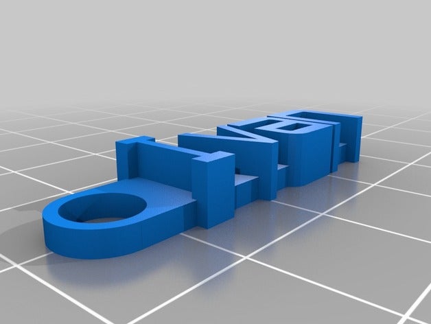 ivan organização personalizado 3D print model - Mito3D