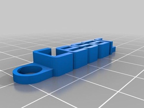 cesar organización personalizado 3d print model - Mito3D