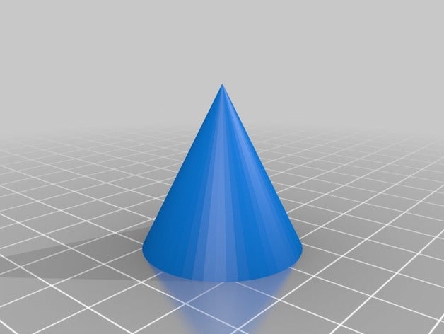 hollow cone math art customizer primitive 3D print model - Mito3D