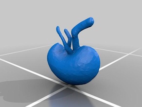 kidney cross section biology 3d print model - Mito3D
