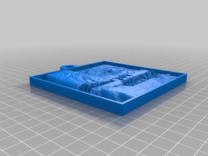 billy alegria ortega 2d a arte personalizado 3d print model - Mito3D