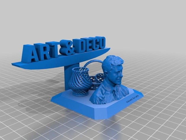 art & deco 3d printing 3D print model - Mito3D