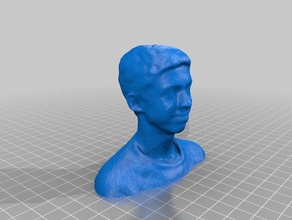 alex Menschen junge die Büste Gesicht Abbildung Figur Kopf Mensch Mann person Oberkörper 3d print model - Mito3D