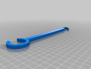 nueva hook2 organización personalizado 3d print model - Mito3D