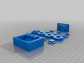 mon personnalisés filament odomètre hexo 3d de l'imprimante accessoires 3d print model - Mito3D