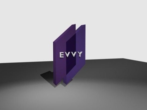 evvy premio signos y logotipos 3d print model - Mito3D