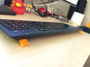 Tastatur clip-hp wireless-Tastatur-nicht sicher, welches Modell 3d-drucken 3d print model - Mito3D