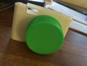 camera shaped holder 3d printer accessories 3d print model - Mito3D