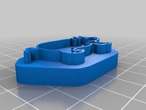 Schwein Stempel Schilder & logos kundengebundene 3d print model - Mito3D