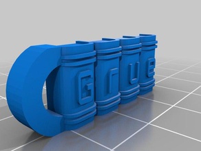 grue keychains customized 3d print model - Mito3D