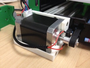 ormerod y motor mount 60mm stepper 3d printer parts nema 17 3d print model - Mito3D