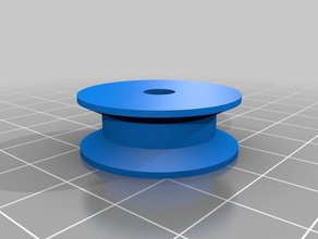 bottom pulley diy customized 3d print model - Mito3D