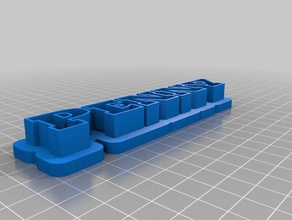 meine angepasste penny Skulpturen kundengebundene 3d print model - Mito3D
