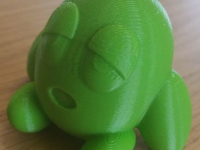 sleepyegg jouets & jeux carachter bureau de pâques l'oeuf nosupport somnolent solidworks printemps 3d print model - Mito3D