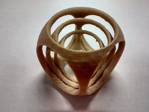 gyroscope ball math art 3d print model - Mito3D