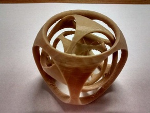 gyroscope ball math art 3d print model - Mito3D