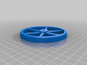 flywheel model engineering 3d print model - Mito3D