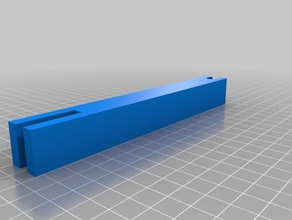 simple spool holder acrylic frame prusa i3 3d printer parts folger folgertech technologies 3d print model - Mito3D