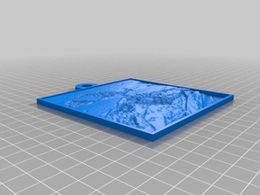 grignetta lithopane 2d art personalizzato 3d print model - Mito3D