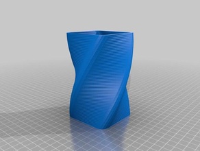 mon personnalisés vase-o-matic décor personnalisé 3d print model - Mito3D