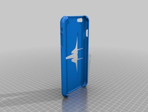 iphone 6 plus case mobile phone pla 3d print model - Mito3D