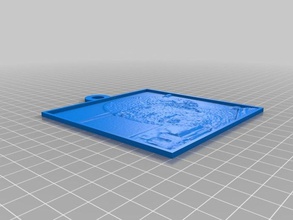 jean-litho 2d art personnalisé 3d print model - Mito3D