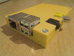 banana pi caja delgada equipo 3d print model - Mito3D