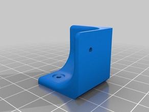 three-faced corner bracket parts angle furniture no support shelving structural supportless 3d print model - Mito3D
