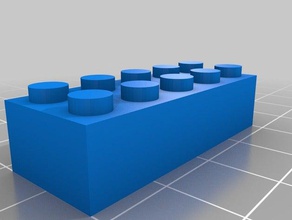 prueba de lego juguetes construcción personalizado 3d print model - Mito3D
