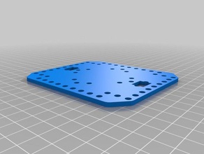 makeblock base plate engineering 3d print model - Mito3D