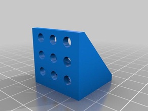 makeblock right angle 3x3 engineering 3d print model - Mito3D