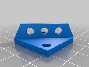 makeblock 45 degree mount engineering 3d print model - Mito3D