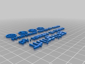 kaydeebee do thingitag sinais e logotipos personalizado 3d print model - Mito3D