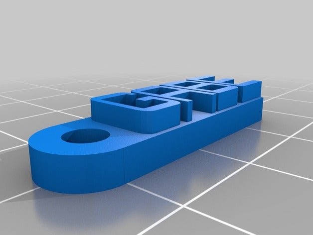 gabe Schlüsselbund - Organisation kundengebundene 3D print model - Mito3D