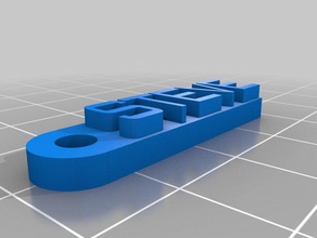 steve keychain organization customized 3d print model - Mito3D