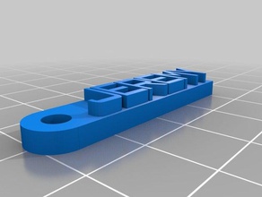 jeremy chaveiro organização personalizado 3d print model - Mito3D