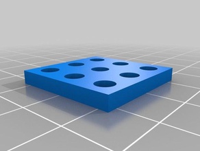 makeblock 3x3 de la plaque l'ingénierie 3d print model - Mito3D