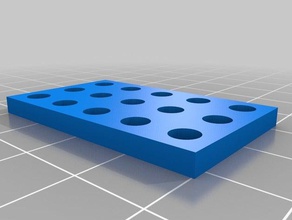 makeblock 5x3 de la plaque l'ingénierie 3d print model - Mito3D