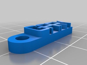 gary Anahtarlık organizasyon özelleştirilmiş 3d print model - Mito3D