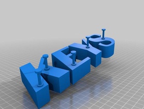 claves 1 3d print model - Mito3D
