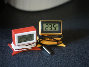 caso 45x26mm pannello di metro l'elettronica misuratore titolare alloggiamento il termometro voltmetro 3d print model - Mito3D