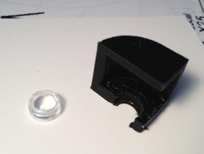 microscope pour iphone Kamera 3d print model - Mito3D