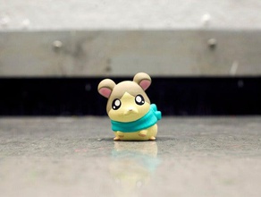 hamtaro hamster animals 3d print model - Mito3D