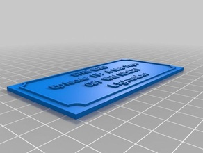 obi wan Schilder & logos kundengebundene 3d print model - Mito3D